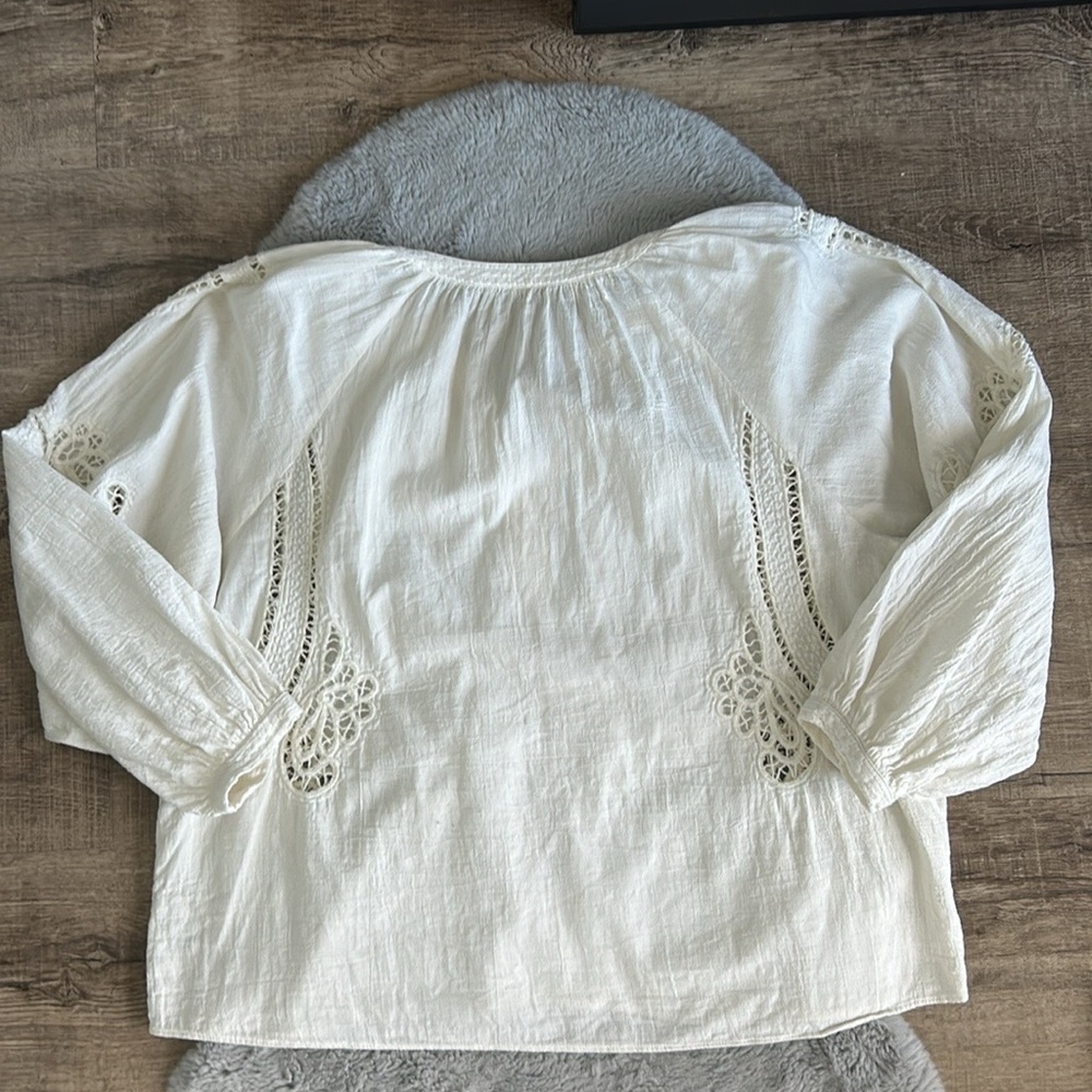 Zara Collection Embroidered Shirt S - Picture 11 of 13